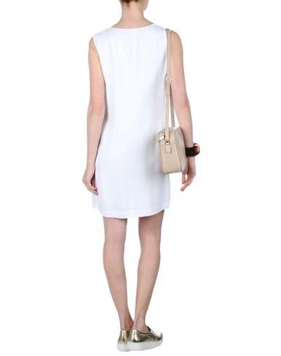 Shop Blk Dnm Short Dress In White