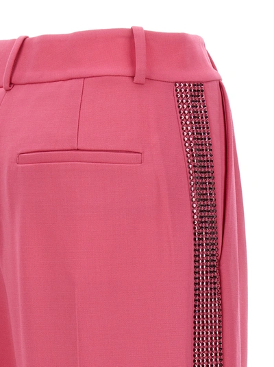 Area 'embellished Crystal' Wide Leg Trousers