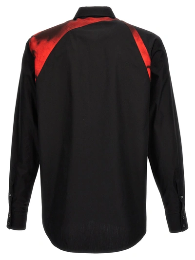 Shop Alexander Mcqueen Harness Shirt, Blouse Black