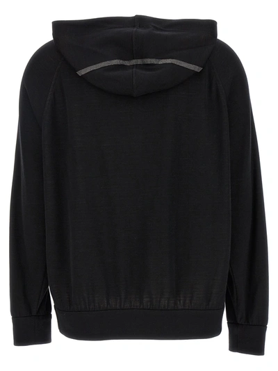 Shop Brunello Cucinelli Monile Sweatshirt In Black