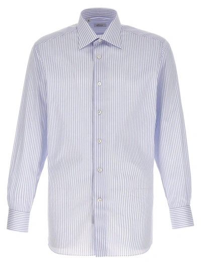 Shop Brioni Striped Shirt Shirt, Blouse Multicolor