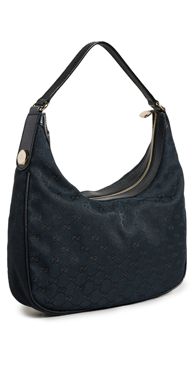 SHOPBOP ARCHIVE GUCCI MEDIUM CHARM HOBO BAG, GG CANVAS 