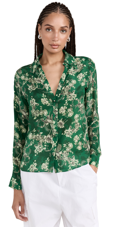 Shop Alice And Olivia Reilly Blouse Central Park