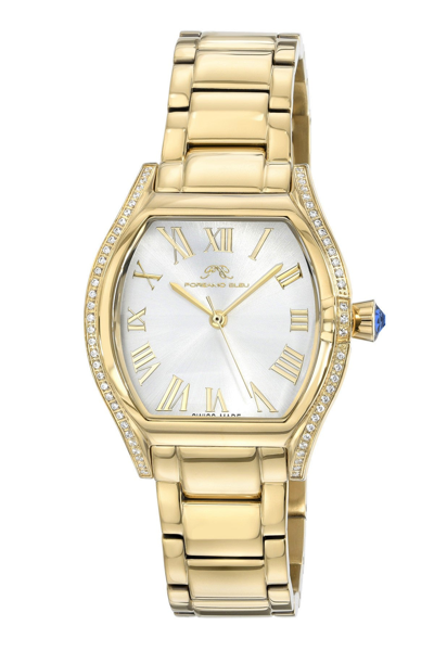Shop Porsamo Bleu Celine Women's Tonneau Watch, Gold