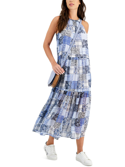 Troubled dræbe Orphan Tommy Hilfiger Women's Printed Halter Maxi Dress In Ivory.sky Captain |  ModeSens