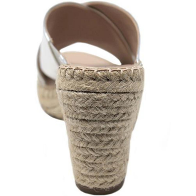 Shop Charles By Charles David Womens Strappy Dressy Espadrilles In Silver