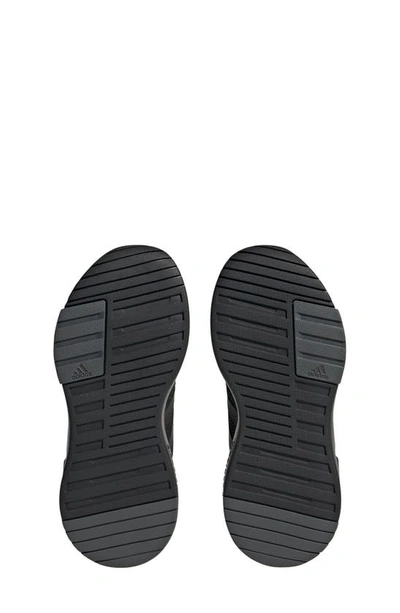 Shop Adidas Originals Kids' Racer Tr23 Running Shoe In Black/ Black/ Grey