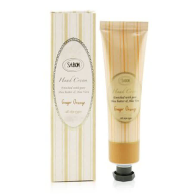 Shop Sabon Ladies Ginger Orange Hand Cream 1.66 oz Skin Care 7290108922929 In Cream / Orange