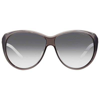 Shop Porsche Design Grey Cat Eye Ladies Sunglasses P8602 A 64 In Black / Grey
