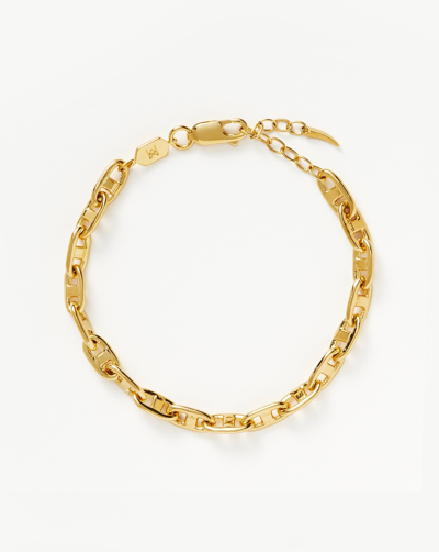 Shop Missoma Mariner Chain Bracelet 18ct Gold Plated