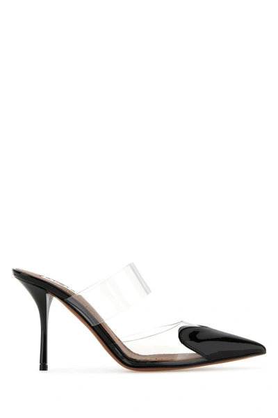 Shop Alaïa Alaia Heeled Shoes In Noir