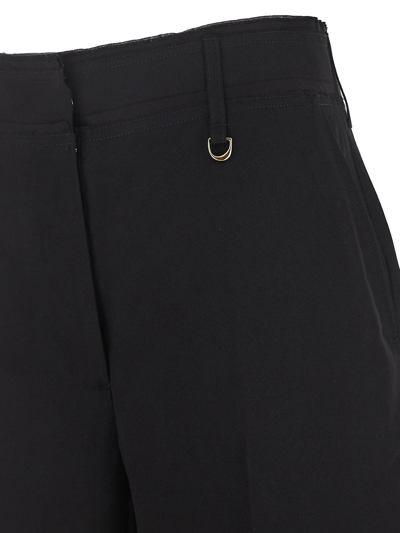 Shop Jacquemus Le Pantalon Ficelle In Black
