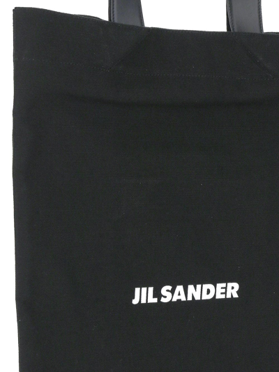Shop Jil Sander Book Tote Bag In Black