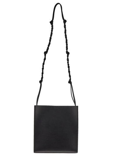 Shop Jil Sander Medium Tangle Crossbody Bag In Black