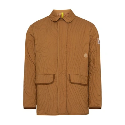Shop Moncler Genius Salehe Bembury - Doron Jacket In Open_brown