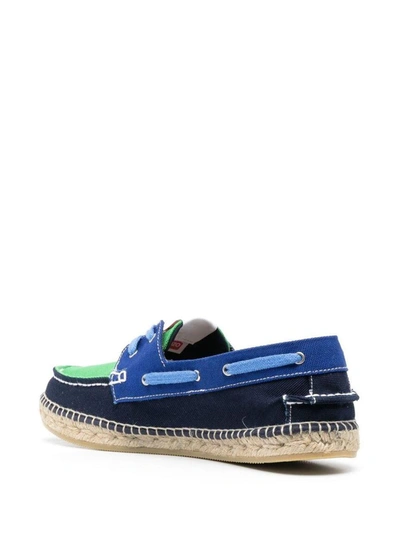 Shop Kenzo Moccasins In Midnight Blue