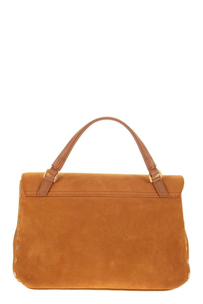 Shop Zanellato Postina Jones - Handbag S In Cognac