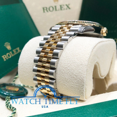 Pre-owned Rolex 2022 Datejust 41mm 126333 White Index Dial Jubilee Bracelet Fluted Bezel