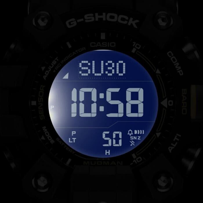 Pre-owned Casio G-shock Master Of Mudman Triple Sensor Model Gw-9500-3jf Watch Japan