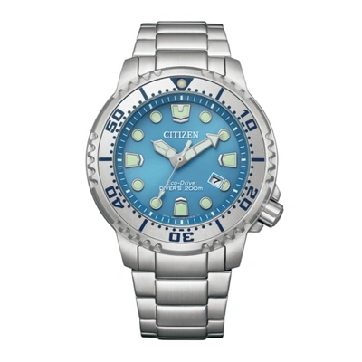 Pre-owned Citizen Promaster Marine Eco-drive Watch Bn0165-55l Usus