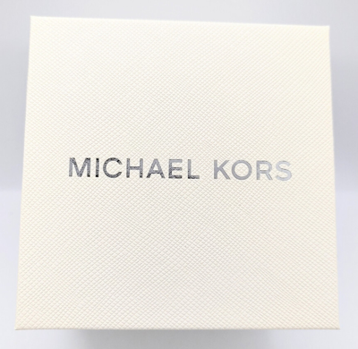 Pre-owned Michael Kors Greer Gold Mens Automatic Skeleton Watch Mk9035
