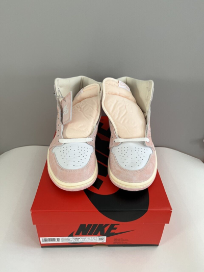 Pre-owned Jordan Size 10w -  1 Retro High Og Washed Pink 2023 In Hand Ready To Ship