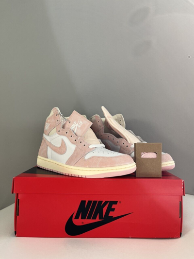 Pre-owned Jordan Size 10w -  1 Retro High Og Washed Pink 2023 In Hand Ready To Ship