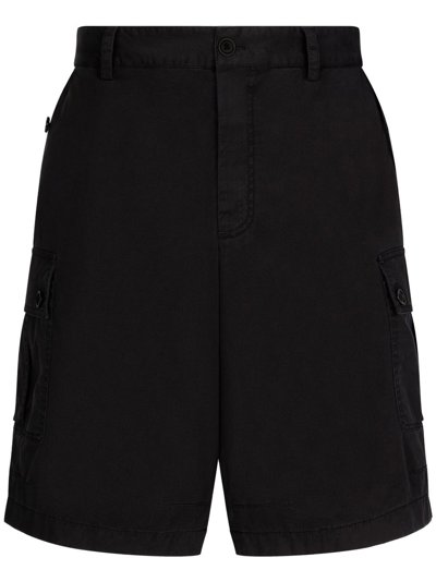 Shop Dolce & Gabbana Bermuda Shorts In Cotton