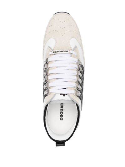 Shop Dsquared2 Original Legend Sneakers In White