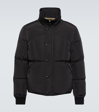 Shop Tom Ford Techno Down Jacket In Black