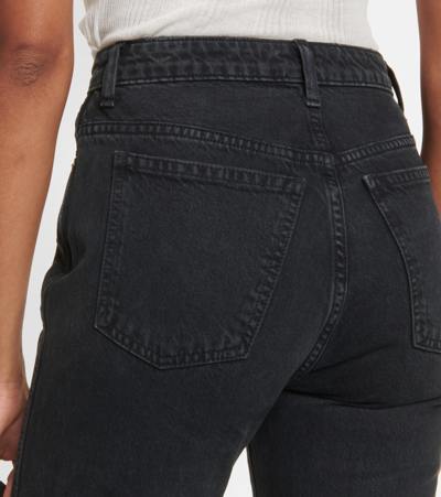 Khaite Abigail Jeans In Black