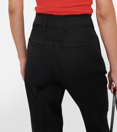 Jacquemus Le Pantalon Ficelle Straight-leg Trousers In Black