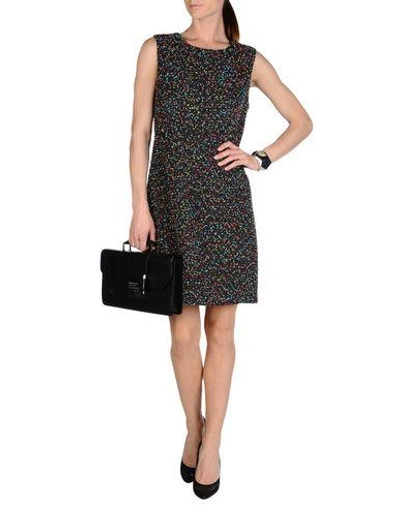 Shop Diane Von Furstenberg Short Dress In Black