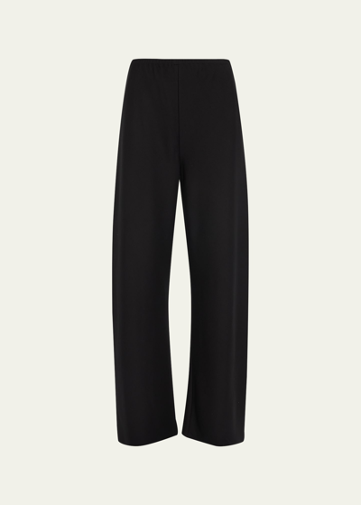 Shop Wardrobe.nyc Bias Cut Pull-on Pants In Black