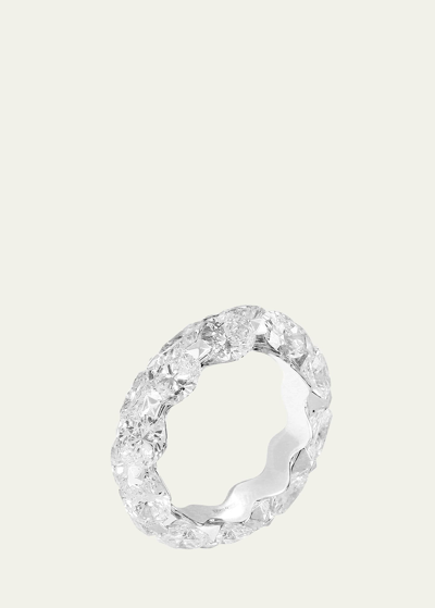 Shop Boghossian White Gold Merveilles Ring With Diamonds