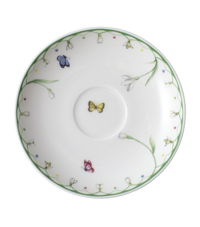 Shop Villeroy & Boch Colorful Spring Espresso Cup And Saucer In Multi