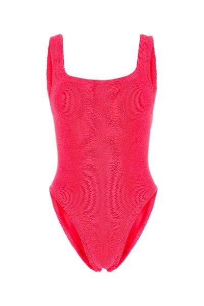 Shop Hunza G Swimsuits In Pink