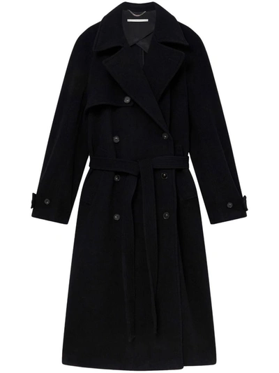 Shop Stella Mccartney Coat Clothing In Black
