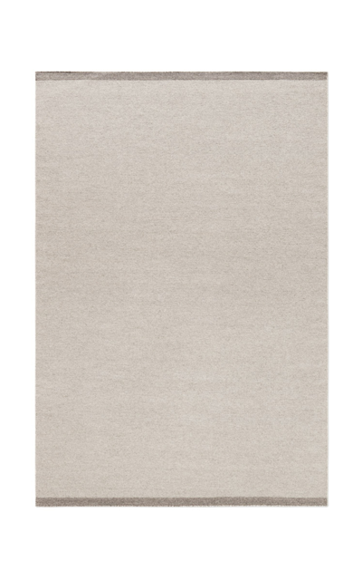 Shop Nordic Knots Zero By ; Flatweave Area Rug In Warm Gray; Size 2.5' X 9' In Grey
