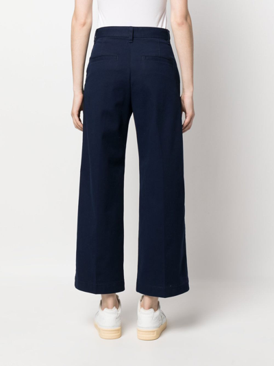 Shop Polo Ralph Lauren Chino Wide Leg Trousers