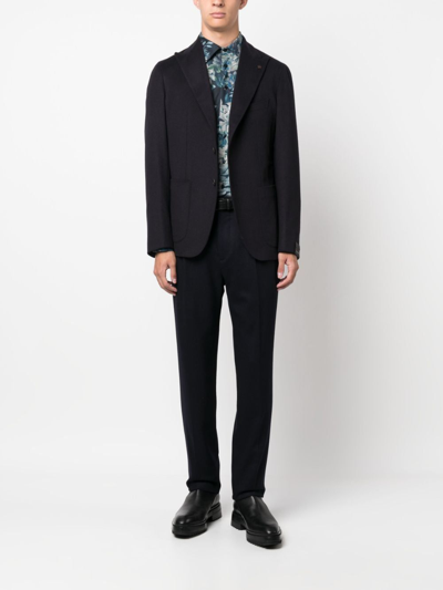 Tagliatore Tailored Jacket With Notched Lapels