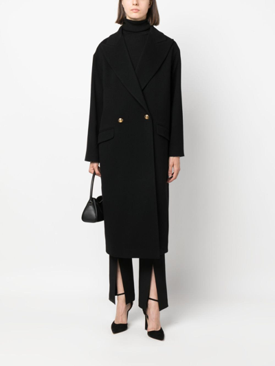Shop Tagliatore Linden Oversize Double Breasted Coat