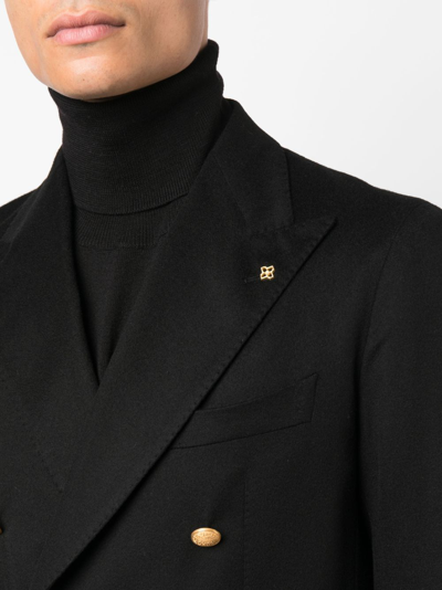 Tagliatore Double-breasted Peak-lapels Jacket
