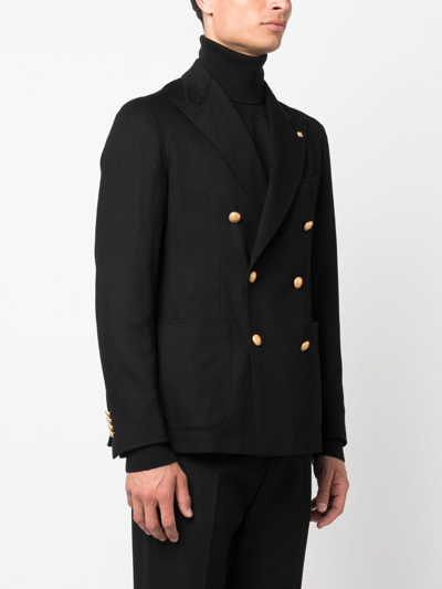 Tagliatore Double-breasted Peak-lapels Jacket
