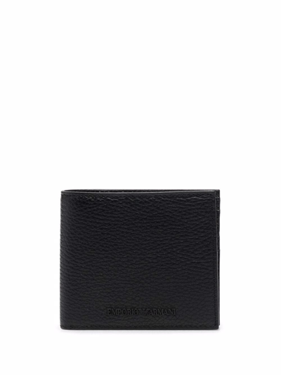 Shop Emporio Armani Bi Fold Wallet