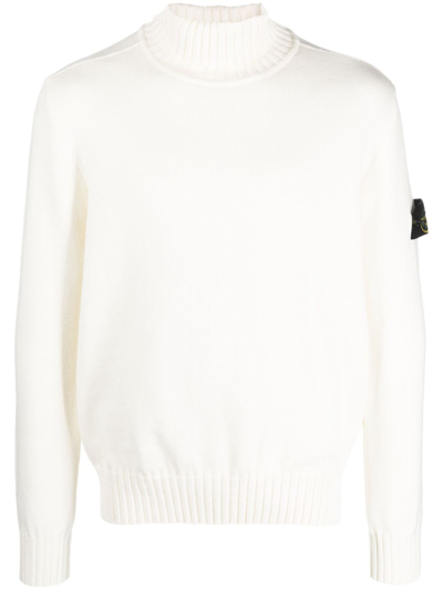 Shop Stone Island Turtle Neck Sweater