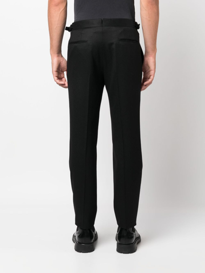 Shop Zegna Pure Wool Trousers