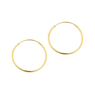 Shop Juulry Gold Plated Hoop Earrings