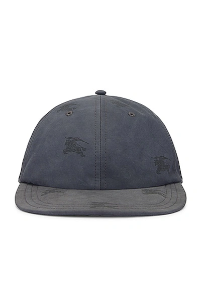 Shop Burberry Halfdrop Hat In Black