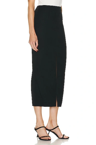Shop Bottega Veneta Long Skirt In Black